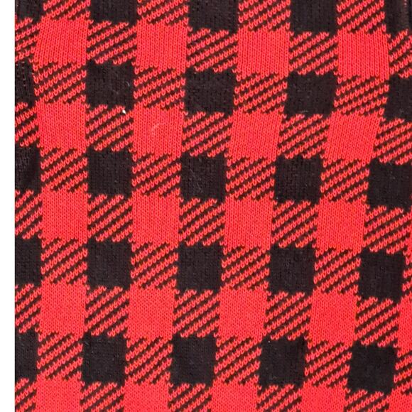 NWT Tucker + Tate Red Black  Pullover Buffalo Plaid  Sweater Size 3 - Picture 6 of 8